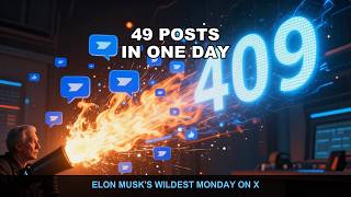 Elon Posted 49 Times on June 29th — His Wildest Monday on X Yet