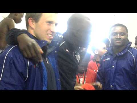 In de kleedkamer van FC AMSTERDAM D1