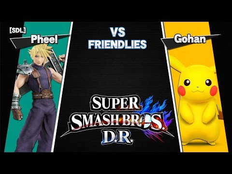 Super Smash Bros. Wii U - Friendlies - SDL. Pheel (Cloud) vs. Gohan (Pikachu)