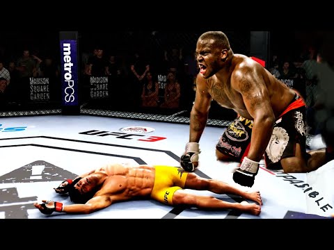 UFC4 | Bruce Lee vs Derrick Lewis (EA Sports UFC 4) wwe