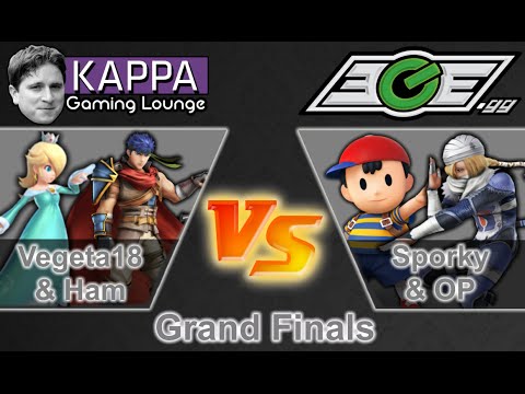 Kappa Sm4sh Monthly #3 - Ham + Vegeta(L) vs OP + Sporky(L) - Grand Finals