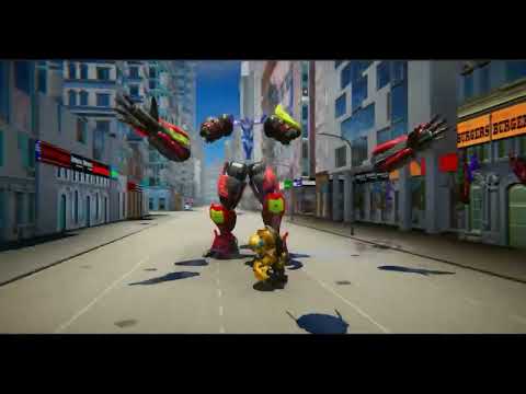 Army Bus Robot - Car Game 3d