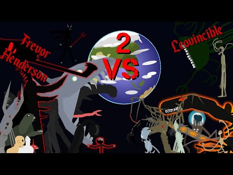 Trevor Henderson VS Leovincible| 2 | Stick nodes animation