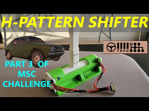 16 Speed H Pattern Sim Racing H-Pattern Shifter by b5050d - Thingiverse