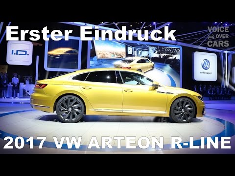 2017 Volkswagen Arteon erste Fakten und Eindrücke - Ich will einen echten VW Arteon R! - Genf 2017