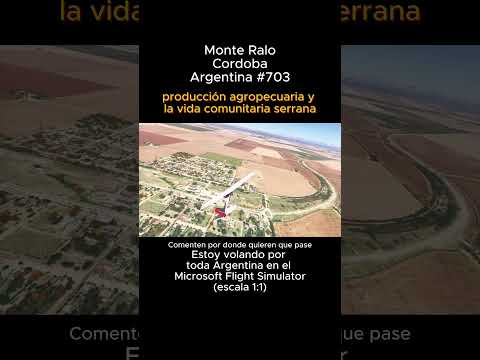 Monte Ralo, Cordoba desde el Microsoft Flight Simulator #monteralo #cordoba #msfs #joaha45