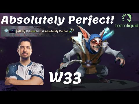 W33 Meepo - TI9 Grand Final Hard Game vs OG Highlights Gameplay Dota 2 7.22f