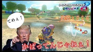 【マリオカート８DX：実況♯１４】“よくぞこのわたし“を守ってくれたな？って、かばってんじゃねぇよ！ｗｗ