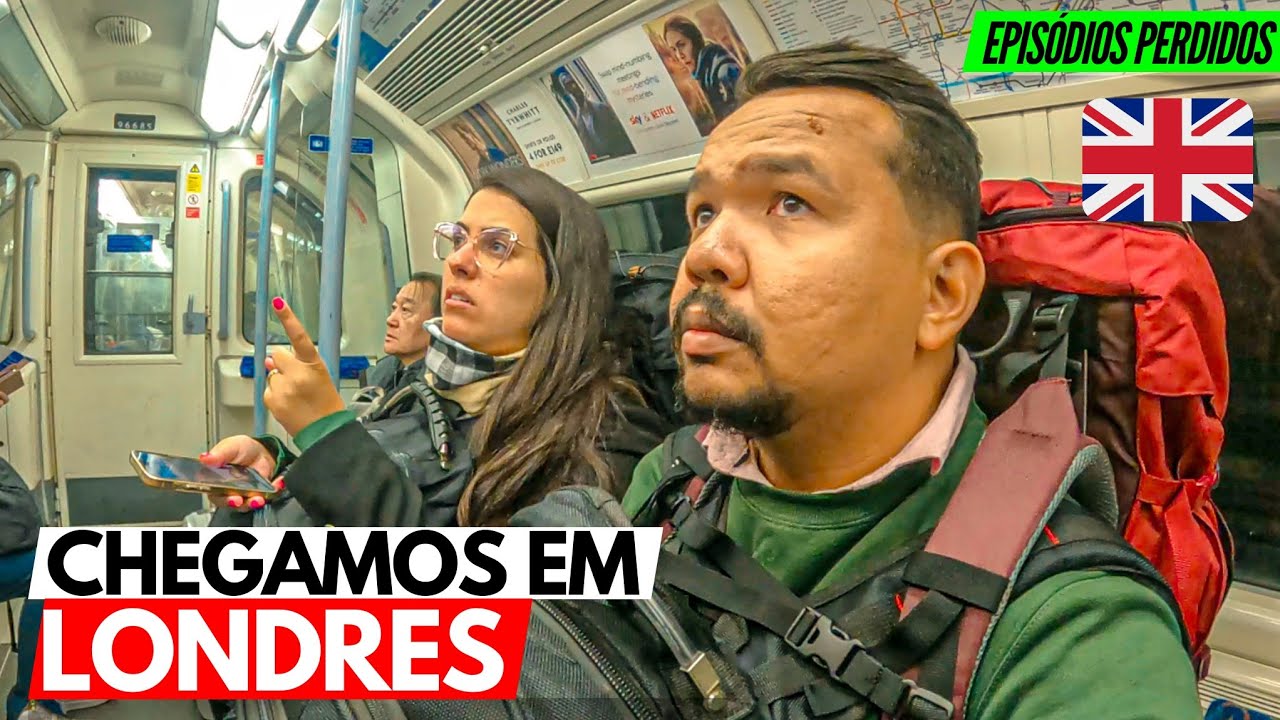 🇬🇧 CHEGAMOS em LONDRES: E NÃO É COMO A GENTE IMAGINAVA [Cenas inéditas] #ep85