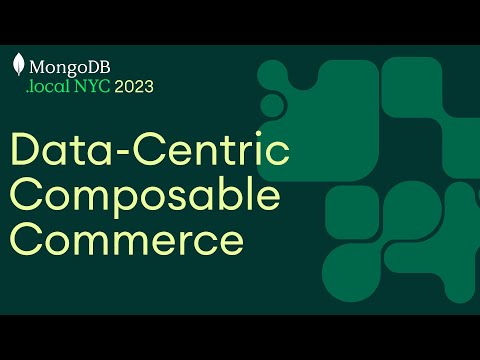 Keynote MongoDB local NYC 2023