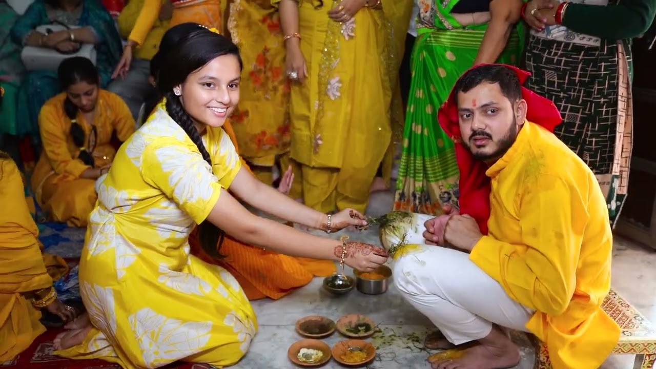 TUSHAR GAUTAM Haldi & Bhaat Ceremony