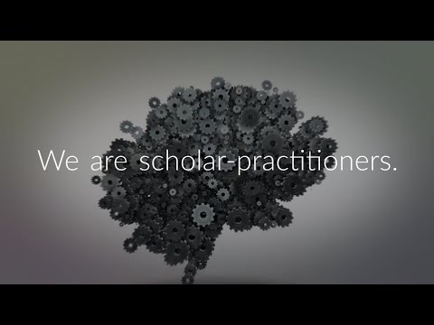 We are Scholar-Practitioners