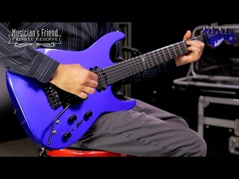 Jackson USA Signature Phil Collen PC1 Shred Electric Guitar, Sapphire Blue