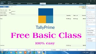 tally prime | tally prime tutorial in hindi | tally prime course | tally prime full course