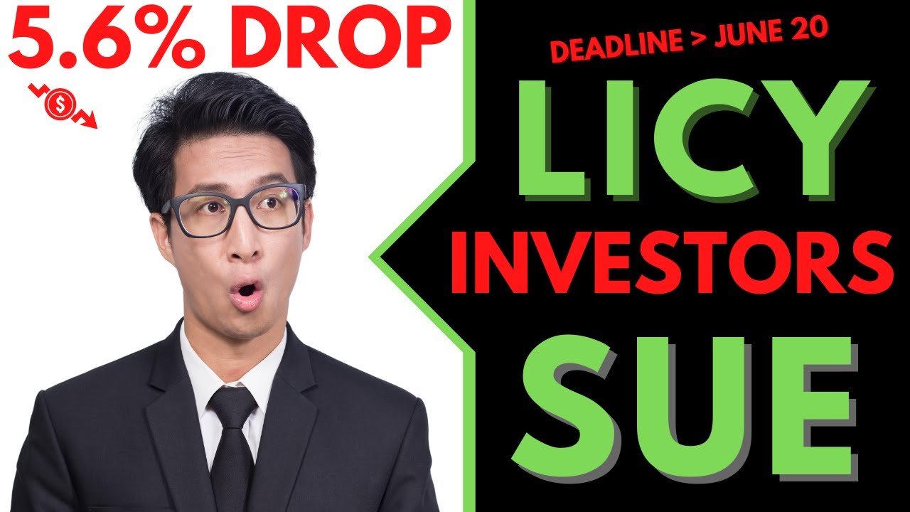 Li-Cycle Holdings Class Action Lawsuit LICY | Deadline June 20, 2022
