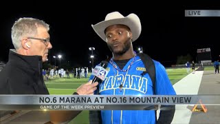 Friday Football Fever Game of the Week Preview: Marana at Mountain View