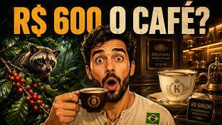 O CAFÉ MAIS BIZARRO DO PLANETA VALE UMA FORTUNA