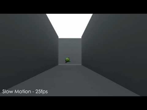 Slow motion CGI test.