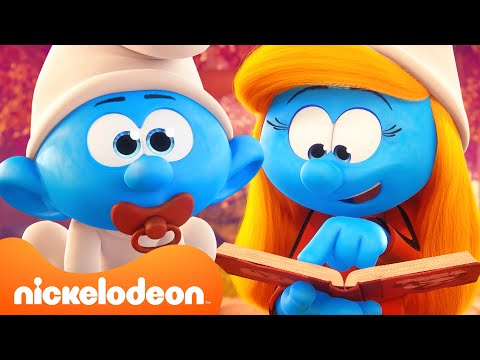 90 MINUTEN Lernen in der Schule der Schlümpfe! | @Nicktoons