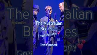 The Australian Bee Gees Live Concert #mycardart #harmony