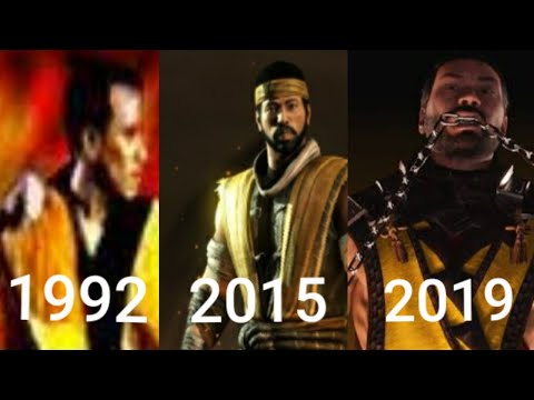 Evolution of Hanzo Hasashi ( 1992-2019 )