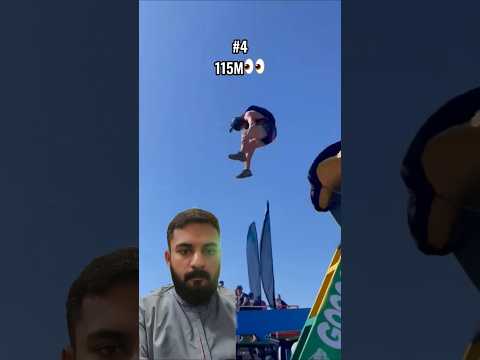 Top 5 Insane Stunt: The Ultimate Freefall Experience! 🪂"StuntShow#ExtremeSports#greenscreen