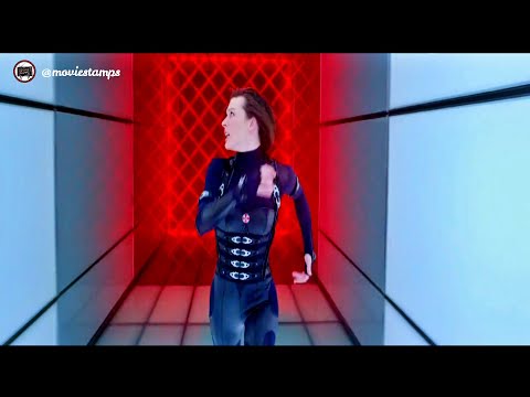 Resident Evil: Retribution (2012) | Laser scene | Alice awakening scene
