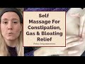 Abdominal Massage For Constipation And Bloating Digestion Massage Constipation Relief