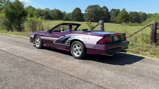 1992 Chevrolet Camaro Z28 Convertible 25th Anniversary Edition Walk Around and Drive Away