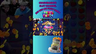 HUGE WIN on Fruit Party #shorts #slot #gamblingschool #casinogame
