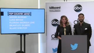 Jussie Smollett Announces Top Country Artist Finalists - BBMA Nominations 2015