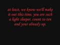 Hawthorne Heights: Light Sleeper