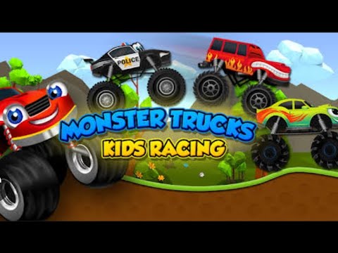 Monster Trucks Game For Kids 2 | Raz Games - YouTube