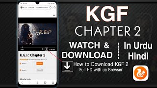 How To Download KGF Chapter 2 Full Movie In Hindi 