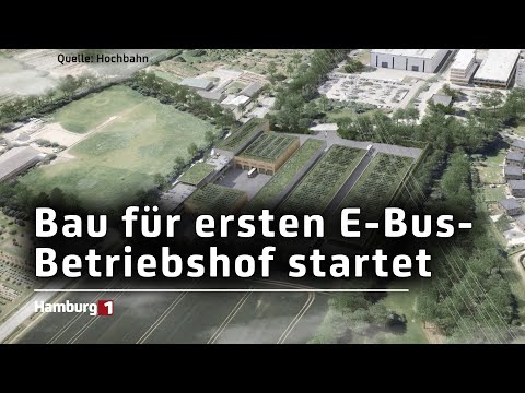 Am Mittwoch: Grundstein für ersten reinen E-Bus-Betriebshof wird gelegt