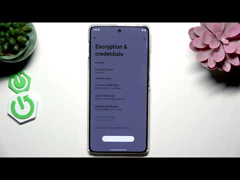 MOTOROLA Edge 70 - Kimlik Bilgilerini Temizleme
