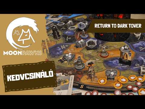 Return to Dark Tower társasjáték kedvcsináló | Nem annyira sötét ez a torony!  - MOONPAWNS