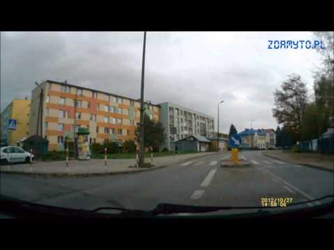 Trasa egzaminacyjna PRAWO JAZDY - Krosno:  Tysiąclecia / Jana i Stanisława Magurów