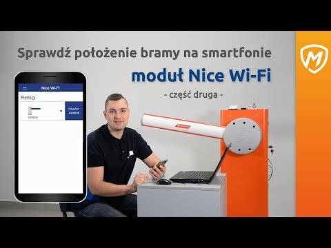 Moduł Nice Wi-Fi- Część 2- Sprawdź położenie bramy na smartfonie - zdjęcie