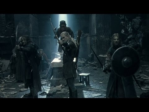 Le Seigneur Des Anneaux 1 - Bataille Dans Les Mines (Scène Mythique)