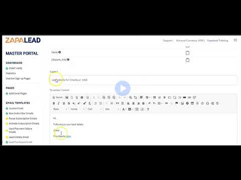 How to set up custom fields and short codes in your templates for emails and SMS