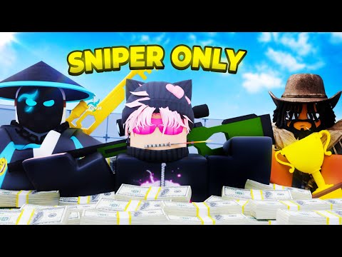 I Hosted A $3000 SNIPER ONLY TOURNAMENT... (Roblox Rivals)