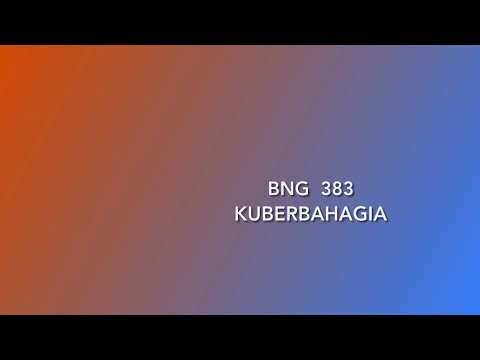 BNG 383 # kuberbahagia