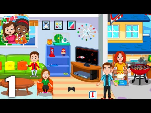 My Town : Best Friends' House games - Gameplay Walkthrough Part 1 (Android & iOS)