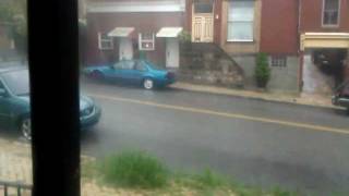 preview picture of video 'Pittsburgh rain Aug 19, 2011'