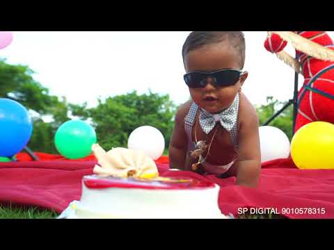 Cake Smash  Pranith  SP Photography