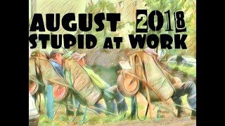 IDIOTS at WORK  AUGUST 2018