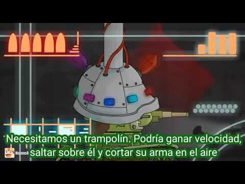 Robo-Stalin y SMK VS VK-44. Golpe decisivo - Dibujos animados sobre tanques