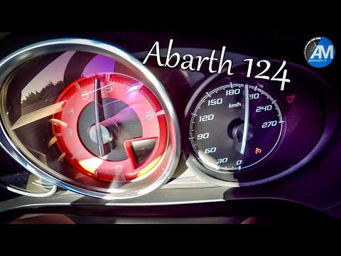 Abarth 124 Spider - 0-220 km/h acceleration!🏁