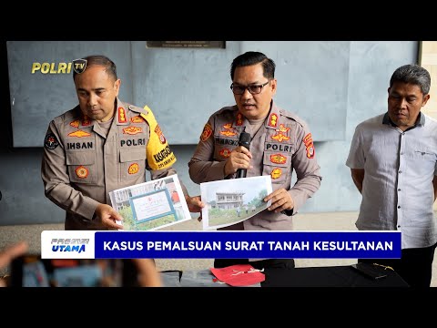 POLDA DIY TETAPKAN TERSANGKA PEMALSUAN SURAT PEMANFAATAN TANAH KASULTANAN SULTAN GROUND